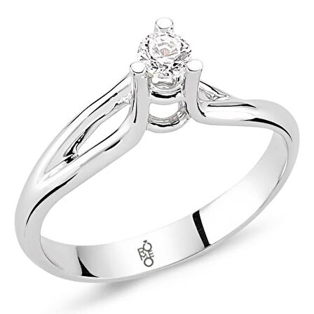 Romeo Pırlanta 0.20 Ct Tektaş Yüzük RM-10028