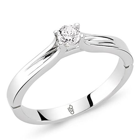 Romeo Pırlanta 0.20 Ct Tektaş Yüzük RM-10039