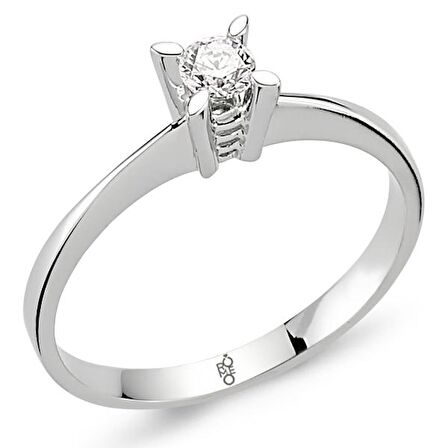 Romeo Pırlanta 0.20 Ct Tektaş Yüzük RM-10049