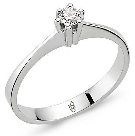 Romeo Pırlanta 0.20 Ct Tektaş Yüzük RM20020