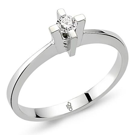 Romeo Pırlanta 0.20 Ct Tektaş Yüzük RM20021