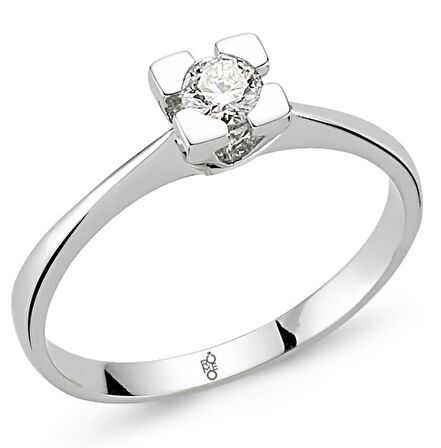 Romeo Pırlanta 0.23 Ct Tektaş Yüzük RM20026