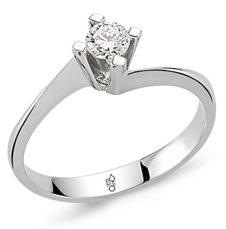 Romeo Pırlanta 0.22 Ct Tektaş Yüzük RM20030