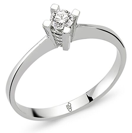 Romeo Pırlanta 0.18 Ct Tektaş Yüzük RM20034