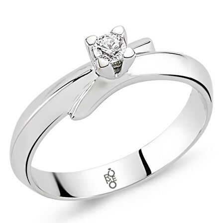 Romeo Pırlanta 0.21 Ct Tektaş Yüzük RM20055