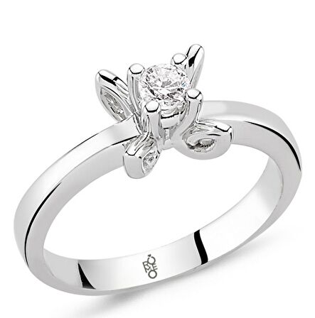Romeo Pırlanta 0.19 Ct Tektaş Yüzük RM20057