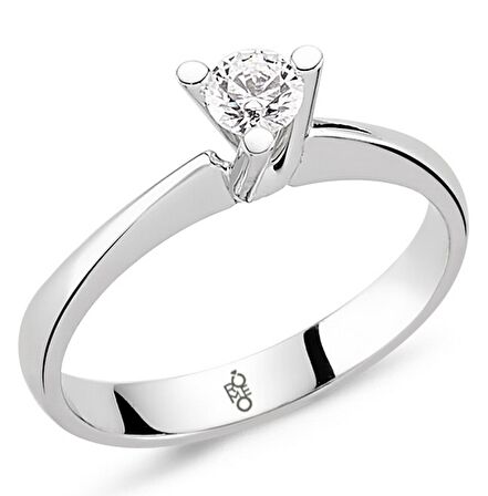 Romeo Pırlanta 0.23 Ct Tektaş Yüzük RM20060