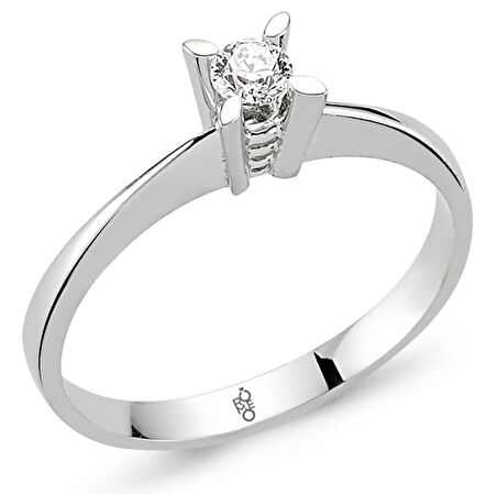 Romeo Pırlanta 0.25 Ct Tektaş Yüzük RM25026