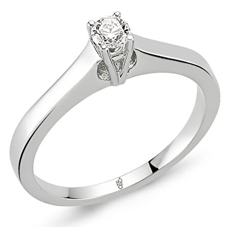 Romeo Pırlanta 0.25 Ct Tektaş Yüzük RM25029