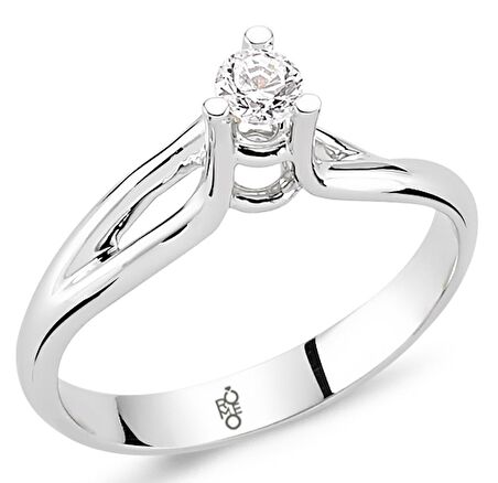 Romeo Pırlanta 0.25 Ct Tektaş Yüzük RM25053