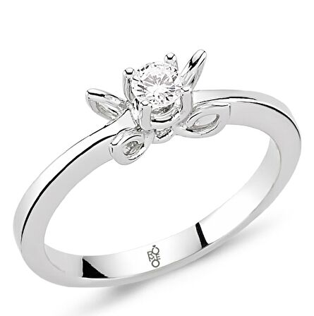 Romeo Pırlanta 0.25 Ct Tektaş Yüzük RM25056