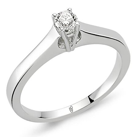 Harem Altın 18 Ayar Altın 0.30 Ct Pırlanta Tektaş Yüzük RM30034