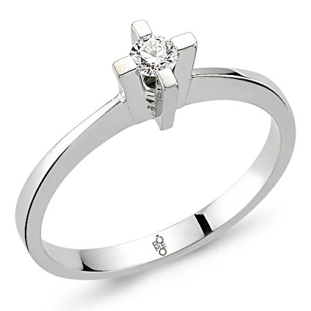 0.30 Ct Tektaş Pırlanta Yüzük  RM30036