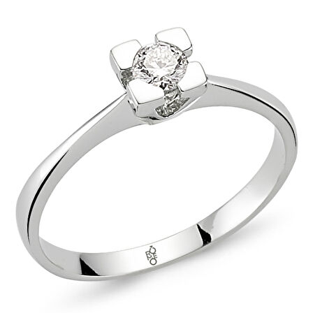 0.30 Ct Tektaş Pırlanta Yüzük  RM30041