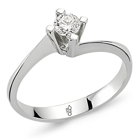 0.30 Ct Tektaş Pırlanta Yüzük  RM30045