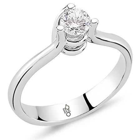 0.30 Ct Tektaş Pırlanta Yüzük  RM30060