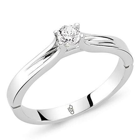 0.40 Ct Tektaş Pırlanta Yüzük  RM30069