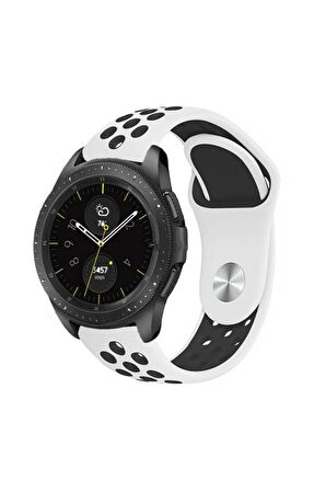 Huawei Watch Buds ile Uyumlu Kordon 22 mm Delikli Spor Kayış