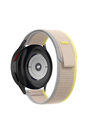 Samsung Galaxy Watch 6 43 mm ile  Uyumlu Trail Kumaş Kordon