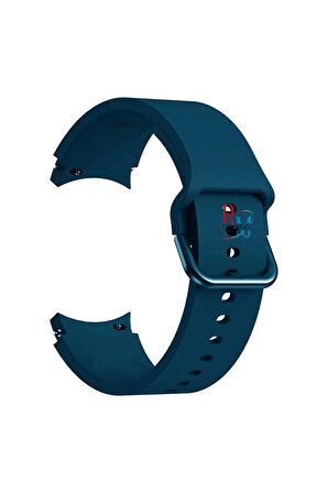 Samsung Galaxy Watch 7 FE 40 mm ile Uyumlu Kavisli Silikon Kordon