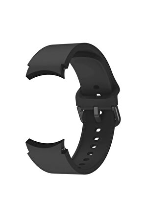 Samsung Galaxy Watch 7 40 mm Watch 7 44 mm Watch 7 FE 40 mm ile Uyumlu Kavisli Silikon Kordon