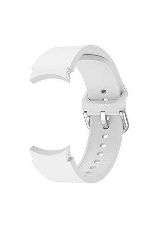 Samsung Galaxy Watch 7 40 mm Watch 7 44 mm Watch 7 FE 40 mm ile Uyumlu Kavisli Silikon Kordon