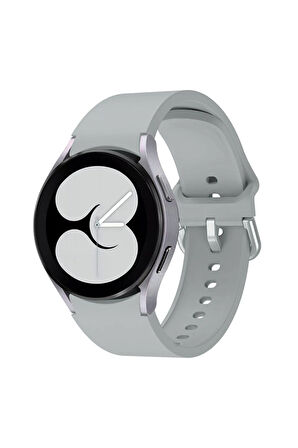 Samsung Galaxy Watch 7 40 mm Watch 7 44 mm Watch 7 FE 40 mm ile Uyumlu Kavisli Silikon Kordon