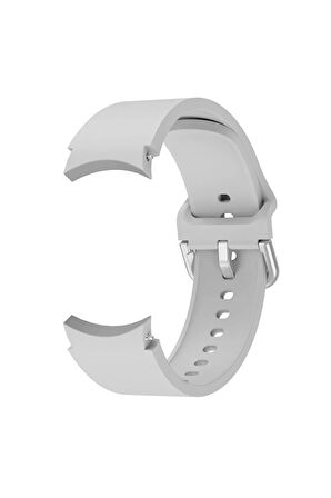 Samsung Galaxy Watch 7 40 mm Watch 7 44 mm Watch 7 FE 40 mm ile Uyumlu Kavisli Silikon Kordon