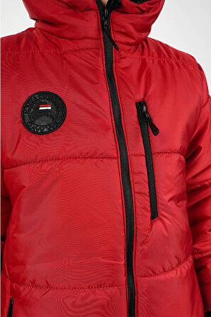 İçi Kürklü Su ve Rüzgar Geçirmez Erkek Çocuk Mont