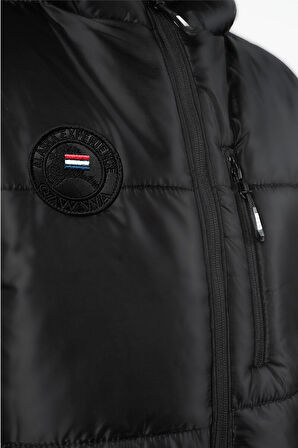 İçi Kürklü Su ve Rüzgar Geçirmez Erkek Çocuk Mont