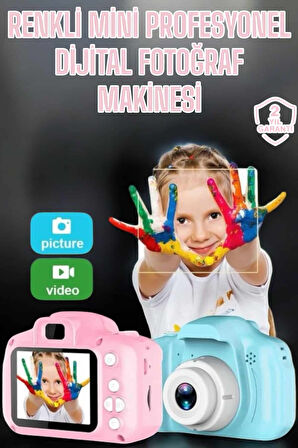 Çocuklar İçin 8MP HD USB Şarjlı Kamera