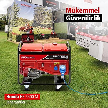 Honda HK 7500 TS Otomatik Trifaze 7.5 kVA Benzinli Jeneratör