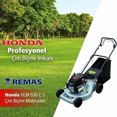 Honda  HLM 530 CS Kendi Yürür 53 cm Şanzımanlı Benzinli Çim Biçme Makinesi