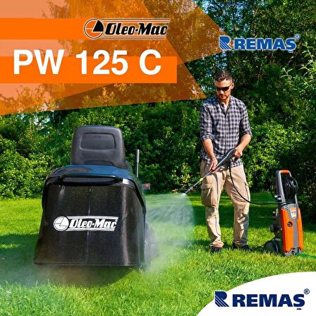 Oleo-Mac PW125C Elektrikli 2350 Watt 150 Bar Basınçlı Yıkama Makinası