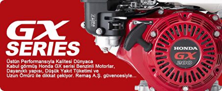 Honda GX 390 UT2 SXQ4 İpli 13 HP Benzinli Motor