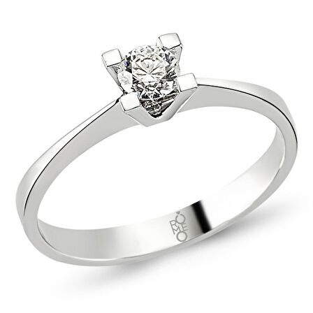 0.40 Ct Tektaş Pırlanta Yüzük  RMY210