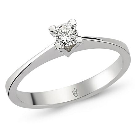 Romeo Pırlanta 0.20 Ct Tektaş Yüzük RMY305