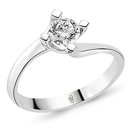 0.40 Ct Tektaş Pırlanta Yüzük  RMY503