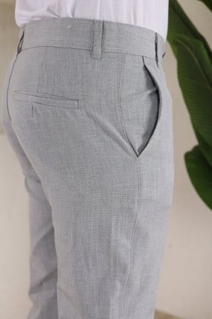 Erkek Slim Fit Dilli Kumaş Pantolon