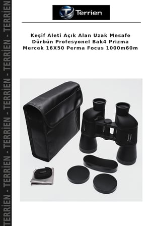Keşif Aleti Açık Alan Uzak Mesafe Dürbün Profesyonel Bak4 Prizma Mercek 16X50 Perma Focus 1000m60m