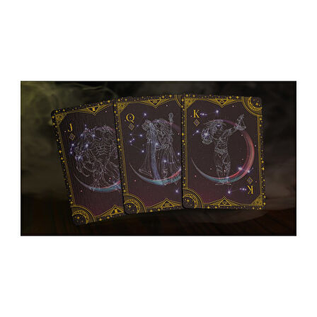 Room One Warriors of the Stars: Zodiac Morning Sun Premium Oyun Kağıdı iskambil Kartları Destesi