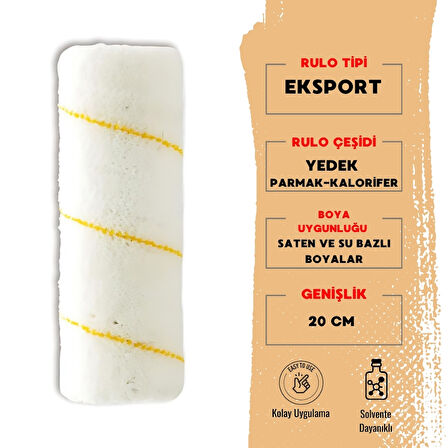 Dekor | Eksport Boya Rulosu, Yedeği , 20 cm