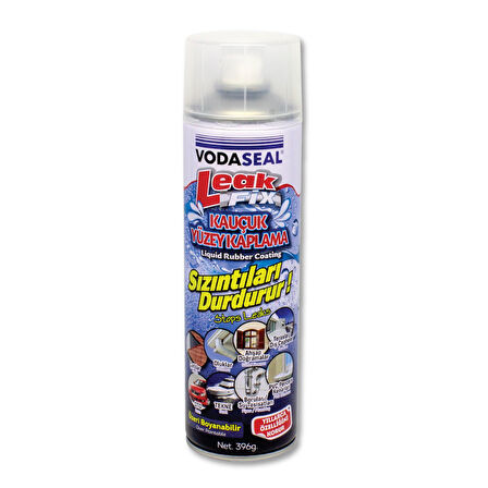 Vodaseal | Leak Fix Sprey, Kauçuk Kaplama, 400 gram