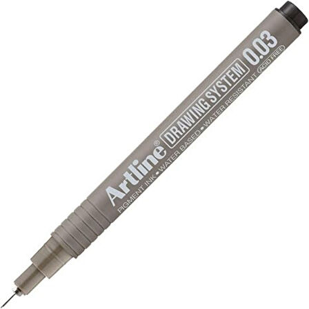 Artline | Drawing System 2303 Teknik Çizim Kalemi, 0.03 mm, Siyah, Teknik ve Hassas Çizimler İçin