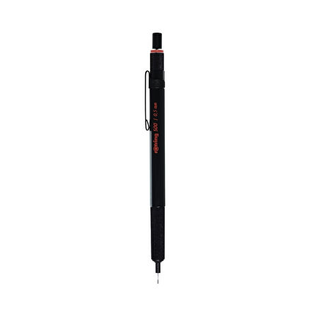 Rotring | 500 Versatil Kalem 0.5 mm Siyah, Metal Tutuşlu, Teknik Çizim İçin