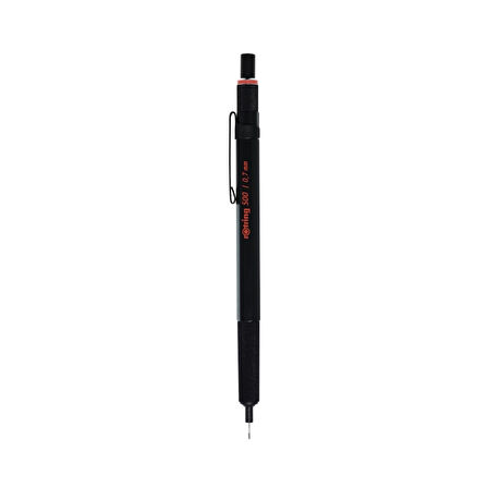 Rotring | 500 Versatil Kalem 0.7 mm Siyah, Metal Tutuşlu, Teknik Çizim İçin