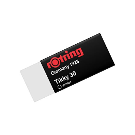 Rotring | Rotring Tikky 30 Silgi, Beyaz İz Bırakmayan, Tozsuz Silme