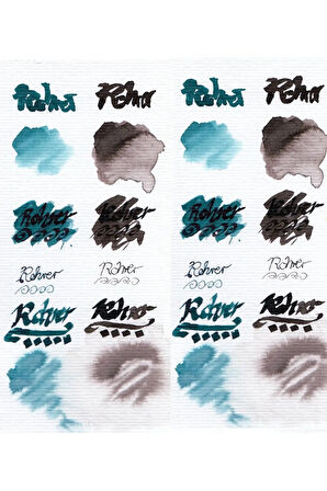 Rohrer & Klingner Antik Mürekkep 28-Modern sanatçılar için profesyonel 100ml 430-mauriziusblau