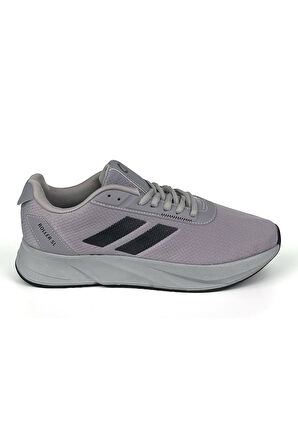 Erkek Buz Siyah Bağcıklı Nefes Alan Esnek Hafif Günlük Sneaker Spor Ayakkabı