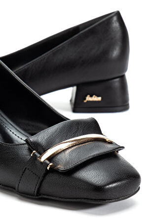 Suins Premium Rona Model Kadın Orta Topuklu Ayakkabı